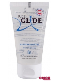 Вагинальная смазка на водной основе JUSTGLIDE - 50 мл. - Orion - купить с доставкой в Южно-Сахалинске