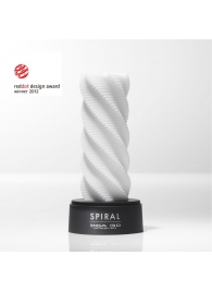 Белый 3D мастурбатор SPIRAL - Tenga - в Южно-Сахалинске купить с доставкой