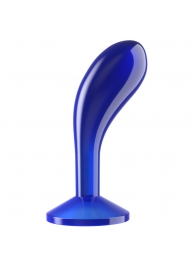 Синяя анальная втулка Flawless Clear Prostate Plug 6.0 - 15 см. - Lovetoy - в Южно-Сахалинске купить с доставкой