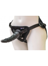 Комплект из трусиков Harness и двух насадок - 20,5 и 18 см. - LOVETOY (А-Полимер) - купить с доставкой в Южно-Сахалинске