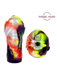 Яркий фантазийный мастурбатор - Bior toys - в Южно-Сахалинске купить с доставкой