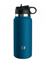 Мастурбатор-вагина в синей колбе F*ck Flask - Pipedream - в Южно-Сахалинске купить с доставкой