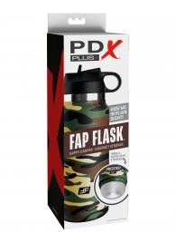 Мастурбатор в камуфляжной колбе Fap Flask - Pipedream - в Южно-Сахалинске купить с доставкой
