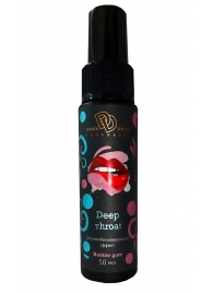 Спрей для горла Deep Throat с десенсибилизирующим эффектом и вкусом бабл-гам - 50 мл. - БиоМед - купить с доставкой в Южно-Сахалинске