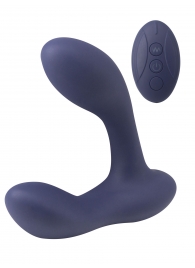 Синий массажер простаты с двумя моторами P-Bliss - Lola Games - в Южно-Сахалинске купить с доставкой