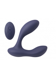 Синий массажер простаты с двумя моторами P-Bliss - Lola Games - в Южно-Сахалинске купить с доставкой