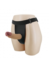 Полый страпон на регулируемых трусиках Houston - 17,5 см. - Baile - купить с доставкой в Южно-Сахалинске