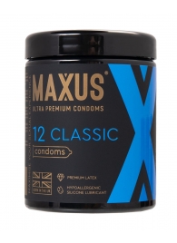Классические презервативы MAXUS Classic - 12 шт. - Maxus - купить с доставкой в Южно-Сахалинске