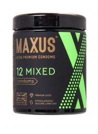Презервативы MAXUS Mixed - 12 шт. - Maxus - купить с доставкой в Южно-Сахалинске
