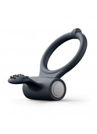 Черное эрекционное кольцо Power Clit - Dorcel - в Южно-Сахалинске купить с доставкой