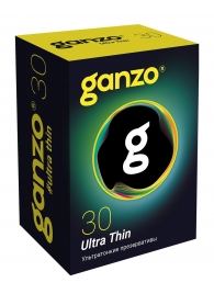 Супертонкие презервативы Ganzo Ultra thin - 30 шт. - Ganzo - купить с доставкой в Южно-Сахалинске
