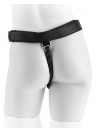 Телесный страпон на трусиках Strap-on Harness Cock - 20,3 см. - Pipedream - купить с доставкой в Южно-Сахалинске