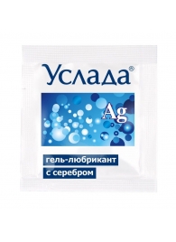 Гель-лубрикант «Услада с серебром» - 3 гр. - Биоритм - купить с доставкой в Южно-Сахалинске