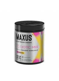 Цветные ароматизированные презервативы MAXUS Exotic Mix - 15 шт. - Maxus - купить с доставкой в Южно-Сахалинске