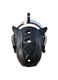 Черный замок верности Extreme Silicone Cock Blocker - Pipedream - купить с доставкой в Южно-Сахалинске