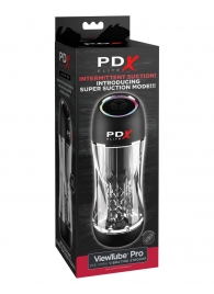 Автоматический мастурбатор с функцией всасывания ViewTube Pro - Pipedream - в Южно-Сахалинске купить с доставкой