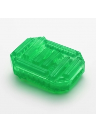 Зеленый мастурбатор-стимулятор Tenga Uni Emerald - Tenga - в Южно-Сахалинске купить с доставкой