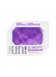 Фиолетовый мастурбатор-стимулятор Tenga Uni Amethyst - Tenga - в Южно-Сахалинске купить с доставкой