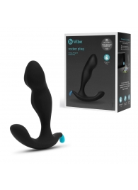 Черный утяжеленный анальный стимулятор Rocker Plug - 12 см. - b-Vibe - в Южно-Сахалинске купить с доставкой