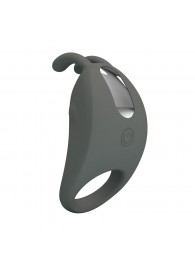 Серое эрекционное кольцо с вибрацией Master Ring - Baile - в Южно-Сахалинске купить с доставкой