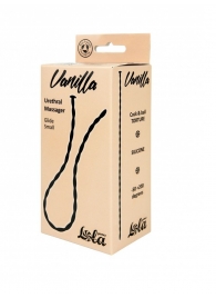 Черный уретральный массажер Glide Small - 30 см. - Lola Games - купить с доставкой в Южно-Сахалинске