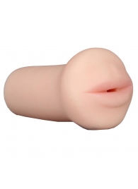Нежный мастурбатор-ротик REALSTUFF 5INCH MASTURBATOR BJ - Dream Toys - в Южно-Сахалинске купить с доставкой