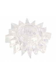 Прозрачное гелевое эрекционное кольцо-солнце - Toyfa Basic - в Южно-Сахалинске купить с доставкой