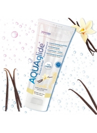 Смазка на водной основе AQUAglide с ароматом ванили - 100 мл. - Joy Division - купить с доставкой в Южно-Сахалинске