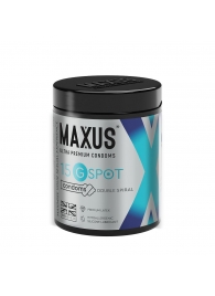 Гладкие презервативы Maxus G spot с двойной спиралью - 15 шт. - Maxus - купить с доставкой в Южно-Сахалинске