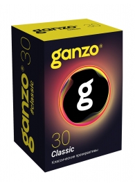 Классические презервативы с обильной смазкой Ganzo Classic - 30 шт. - Ganzo - купить с доставкой в Южно-Сахалинске