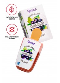 Охлаждающий бальзам для губ «Томный поцелуй» с ароматом черной смородины - 5 мл. - ToyFa - купить с доставкой в Южно-Сахалинске