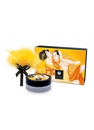 Массажная пудра с ароматом манго Luscious Mango - Shunga - купить с доставкой в Южно-Сахалинске