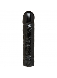 Насадка-фаллоимитатор Vac-U-Lock CodeBlack 8 Inch Classic Dong - 19,3 см. - Doc Johnson - купить с доставкой в Южно-Сахалинске