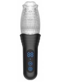 Автоматический мастурбатор Oral Sex Masturbator с функциями ротации, вибрации и фрикций - Secwell - в Южно-Сахалинске купить с доставкой