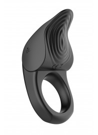 Черное эрекционное виброкольцо Vibro Lust Ring - MALESATION - в Южно-Сахалинске купить с доставкой