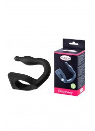 Эрекционное кольцо с вибровтулкой Discovery - MALESATION - в Южно-Сахалинске купить с доставкой