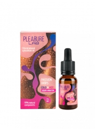 Жидкий вибратор Passion Drips Cold n Hot - 15 мл. - Pleasure Lab - купить с доставкой в Южно-Сахалинске
