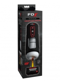 Автоматический мастурбатор с функцией нагрева Milk Me Hotter - Pipedream - в Южно-Сахалинске купить с доставкой