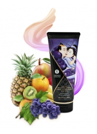 Массажный крем для тела с ароматом экзотических фруктов Exotic fruits - 200 мл. - Shunga - купить с доставкой в Южно-Сахалинске