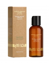 Натуральная массажная смазка Natural Lubricant Orange Blossom - 100 мл. - YESforLOV - купить с доставкой в Южно-Сахалинске