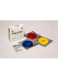 Разноцветные ароматизированные презервативы Unilatex Multifruits - 3 шт. - Unilatex - купить с доставкой в Южно-Сахалинске