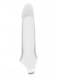 Прозрачная насадка-удлинитель 6.6’’ Extender With Ball Strap - 17,3 см. - Dream Toys - в Южно-Сахалинске купить с доставкой