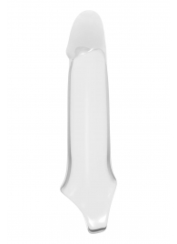 Прозрачная насадка-удлинитель 7.6’’ Extender With Ball Strap - 20,5 см. - Dream Toys - в Южно-Сахалинске купить с доставкой