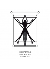 Набор для связывания на кровати Keep Still - Fifty Shades of Grey - купить с доставкой в Южно-Сахалинске