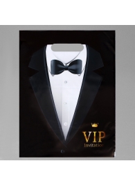 Пакет «Смокинг VIP» полиэтиленовый с вырубной ручкой (30х40 см) - UPAK LAND - купить с доставкой в Южно-Сахалинске