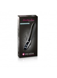 Черный вибратор с миостимуляцией Mystim Electric Eric Black Edition - 27 см. - MyStim - купить с доставкой в Южно-Сахалинске