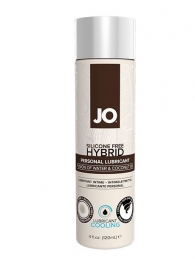 Водно-масляный лубрикант с охлаждающим эффектом JO Silicon free Hybrid Lubricant COOLING - 120 мл. - System JO - купить с доставкой в Южно-Сахалинске