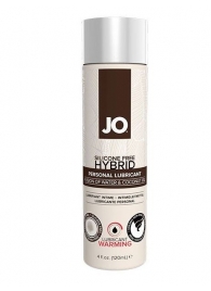 Водно-масляный лубрикант с разогревающим эффектом Hybrid Lubricant WARMING - 120 мл. - System JO - купить с доставкой в Южно-Сахалинске