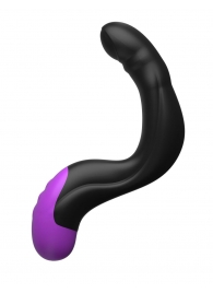 Черно-фиолетовый вибромассажёр простаты Hyper-Pulse P-Spot Massager - Pipedream - в Южно-Сахалинске купить с доставкой