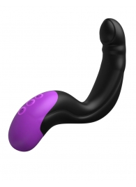Черно-фиолетовый вибромассажёр простаты Hyper-Pulse P-Spot Massager - Pipedream - в Южно-Сахалинске купить с доставкой